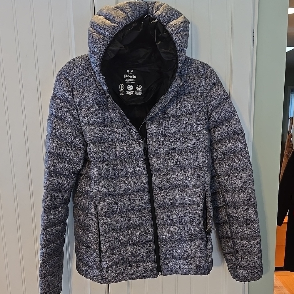 Roots Women's Gray Packable Puffer Jacket
